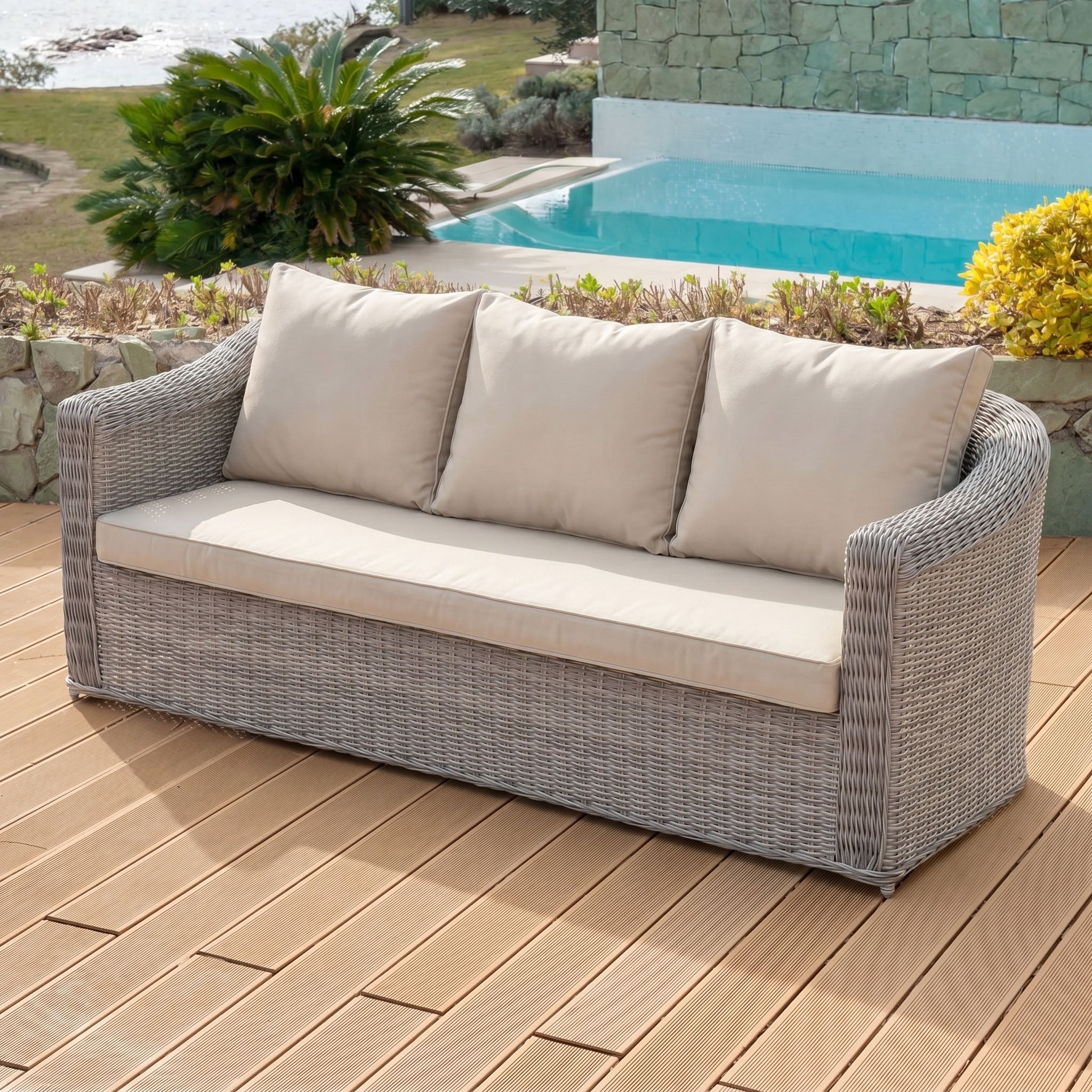 Conjunto de jardim Calvi - 7 lugares