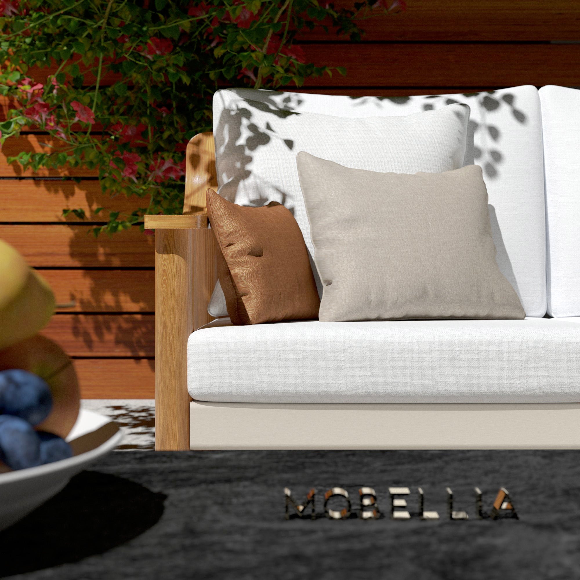 Conjunto de jardim Phuket - 5 lugares