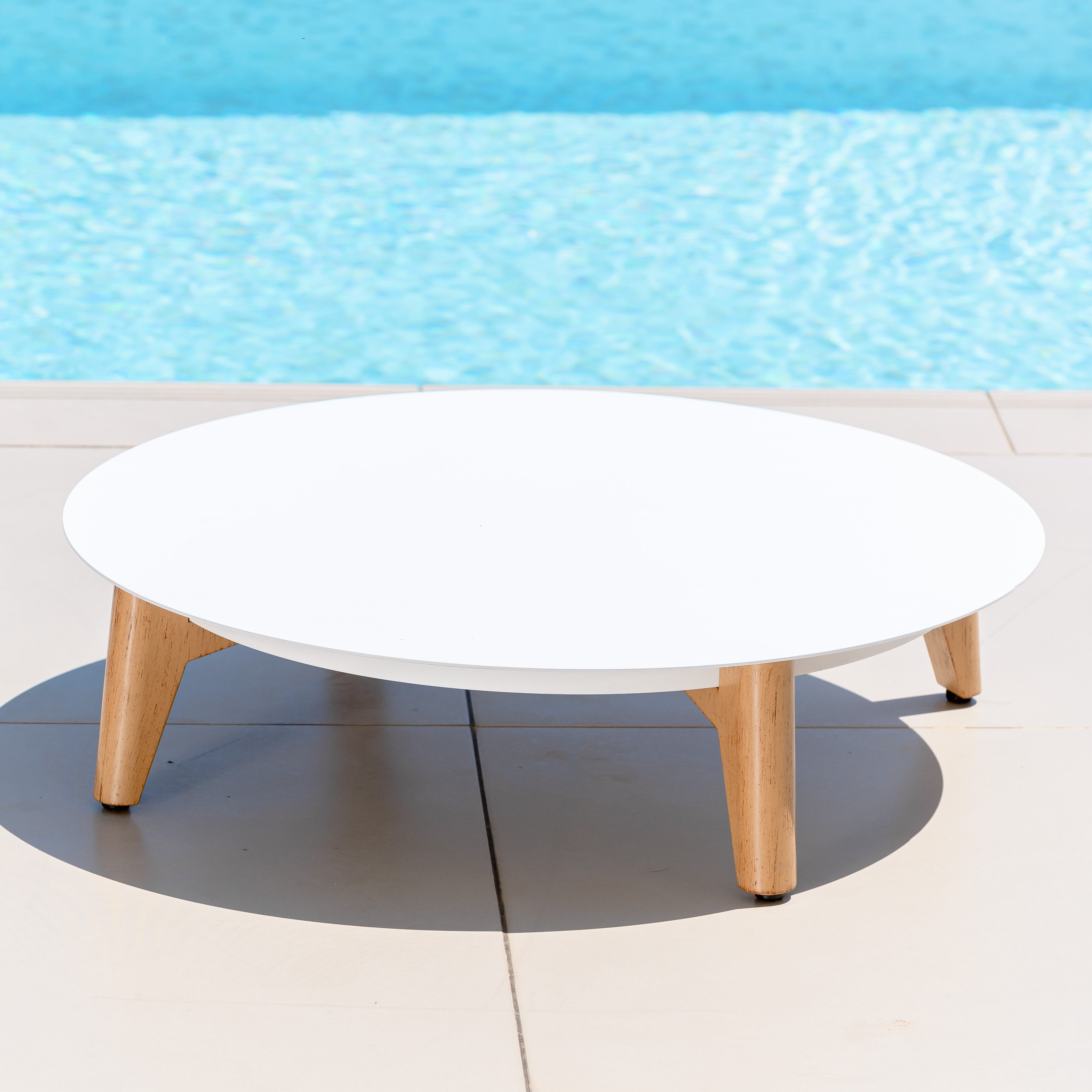 Table basse de jardin Monte Carlo (D86cm) - Mobellia