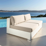 Chauffeuse de jardin 2 places Palma