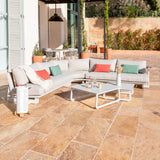 Salon de jardin Long Beach - 7 places