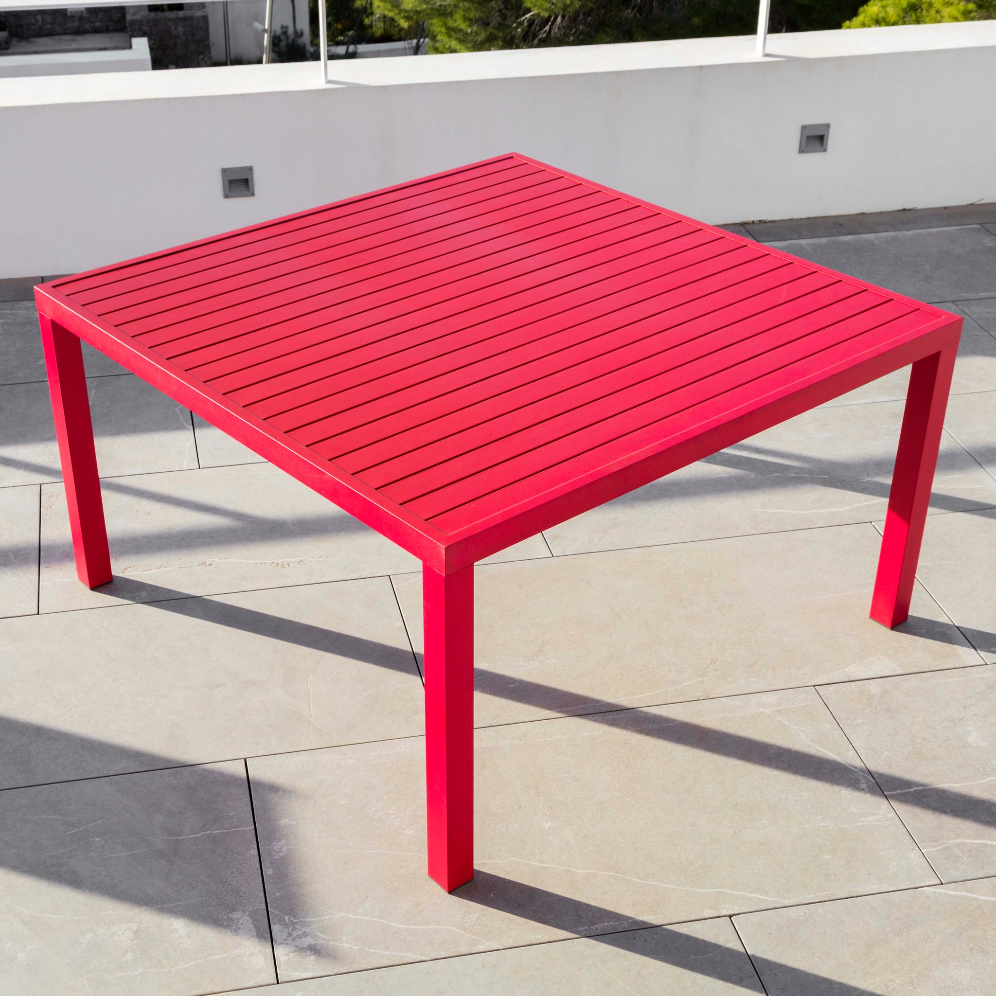 Table de jardin 8 places Aluminium Murano (136 x 136 cm) - Mobellia