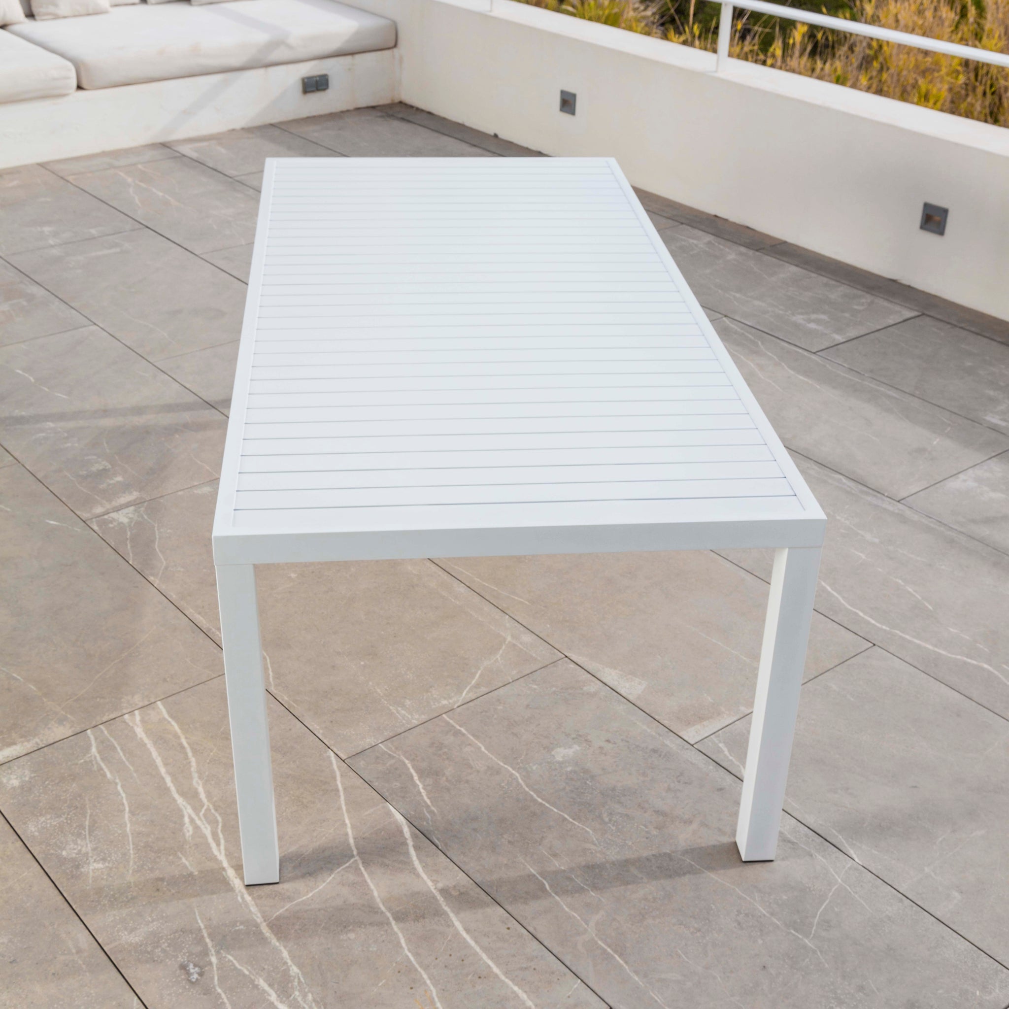 Table de jardin 8 places Aluminium Murano (210 x 100 cm) - Mobellia