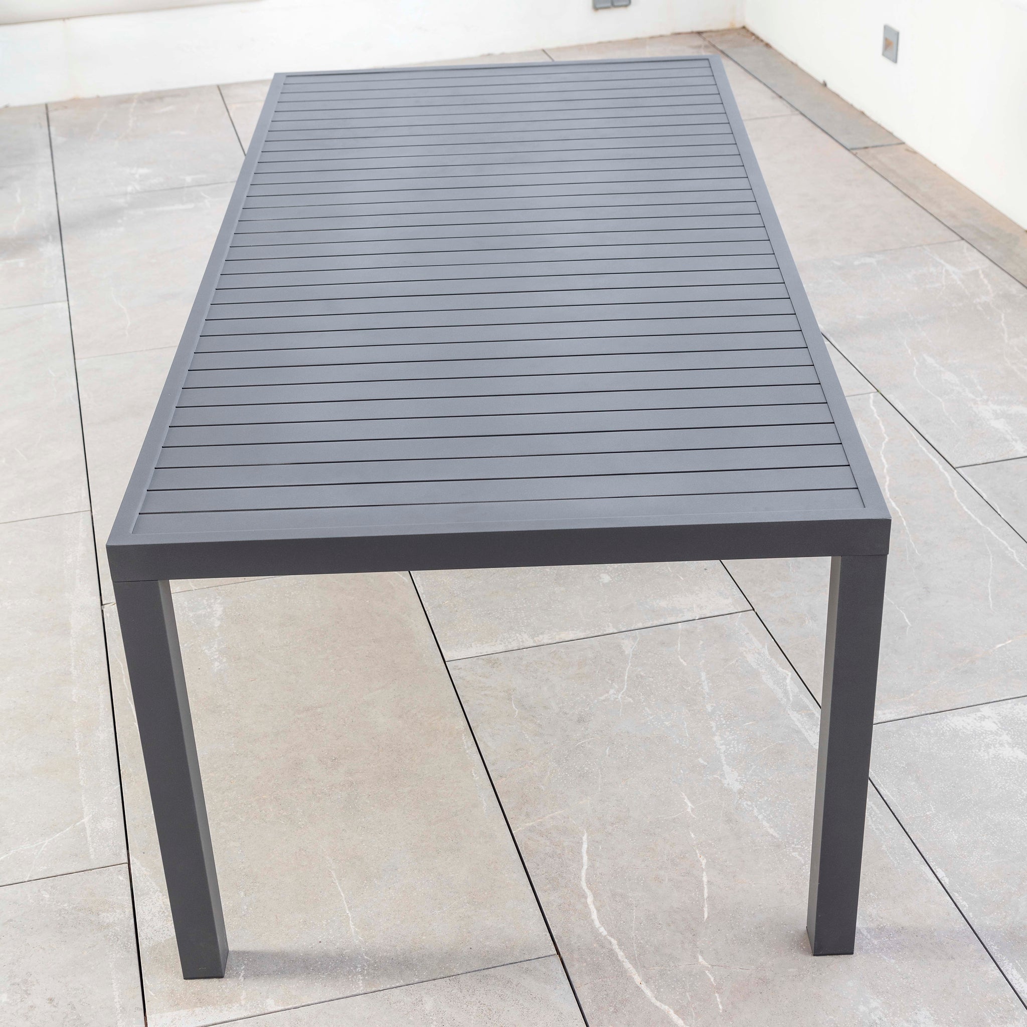Table de jardin 8 places Aluminium Murano (210 x 100 cm) - Mobellia