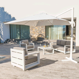Parasol Déporté Bahia 4x3