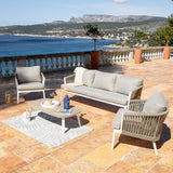 Salon de jardin Amalfi - 5 places