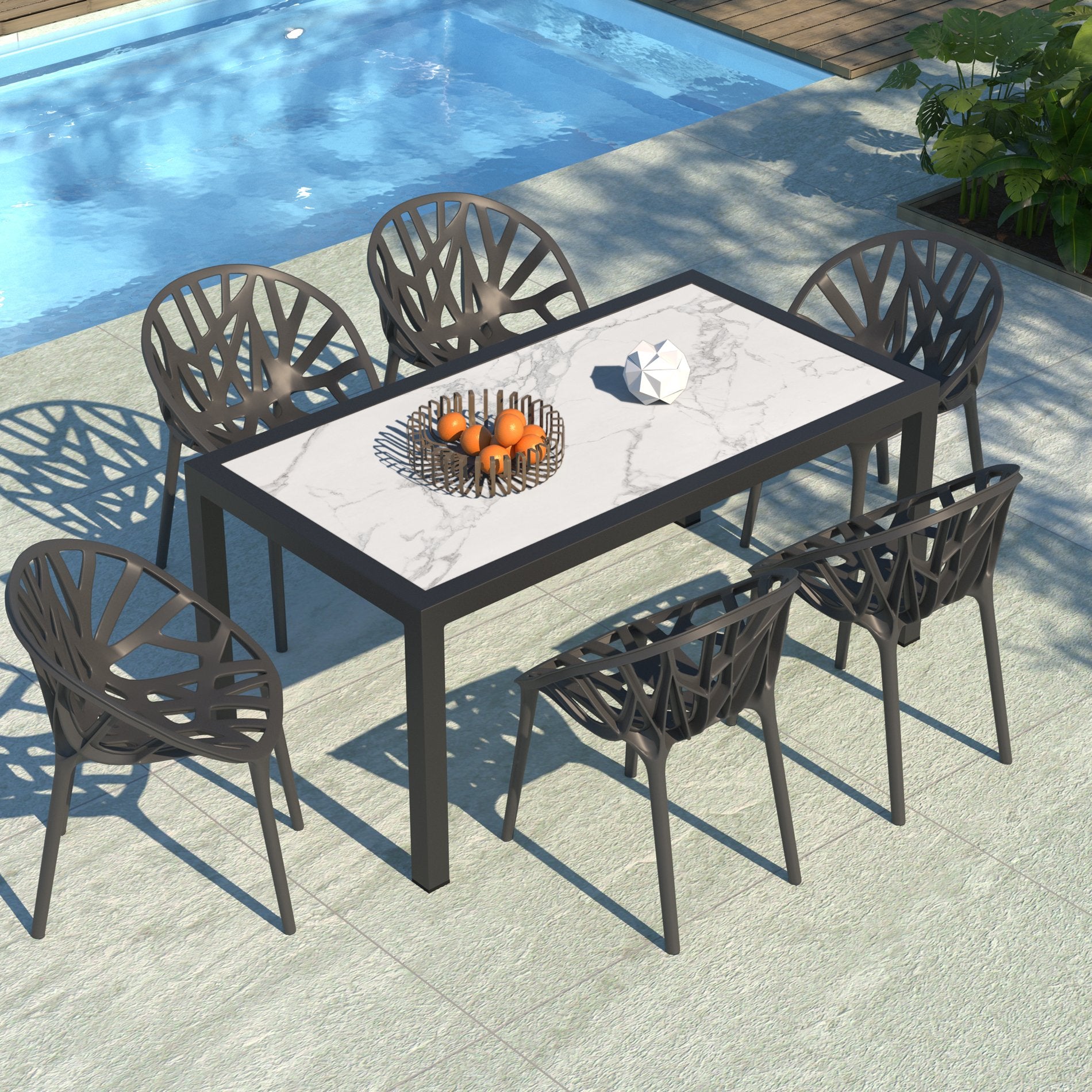 #Couleur_Gris anthracite - Blanc